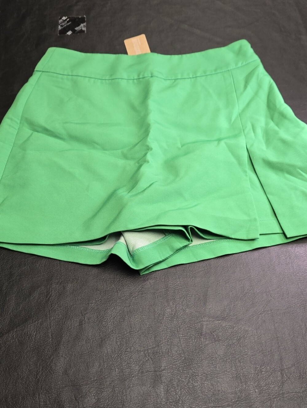 vestique Bright Green Athletic Skort